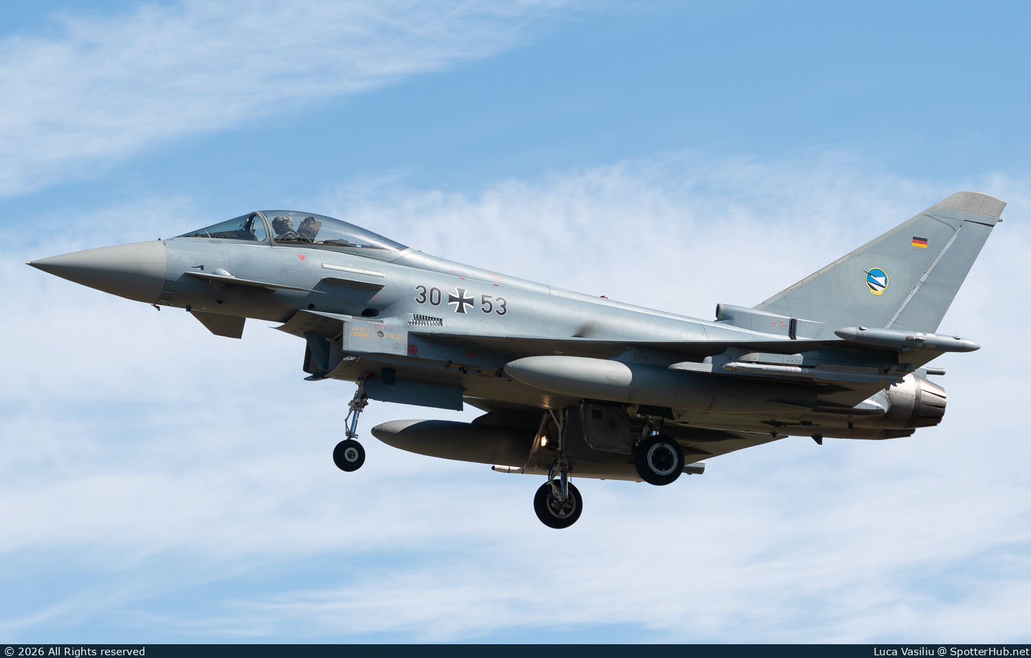 Photo of 30+53 - Eurofighter Typhoon EF-2000 operated by German Air Force