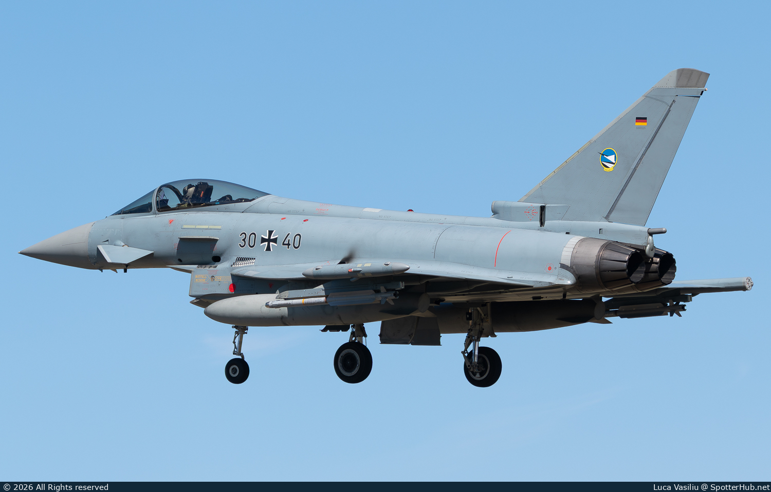 Photo of 30+40 - Eurofighter Typhoon EF-2000 operated by German Air Force