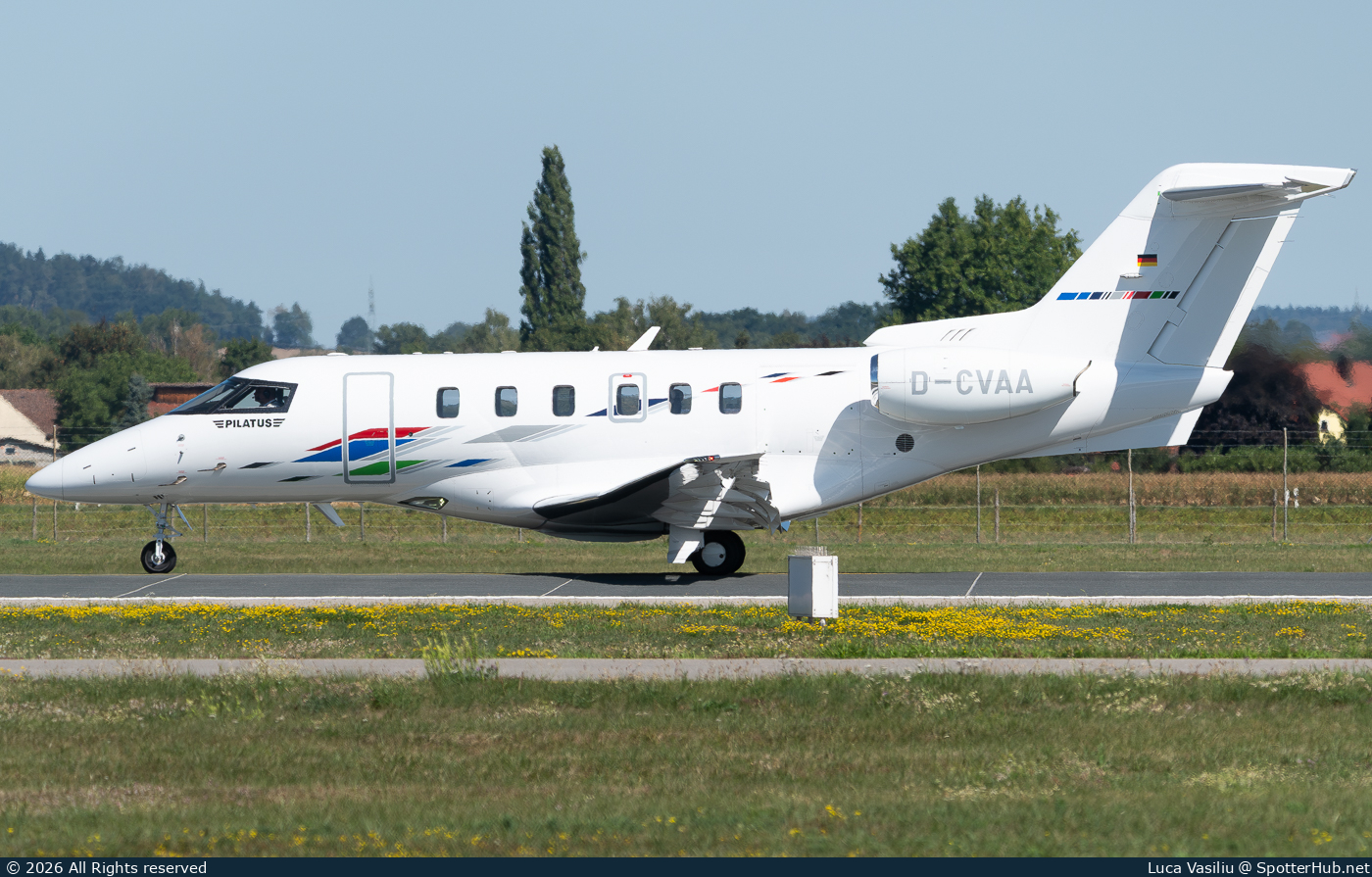 Photo of D-CVAA - Pilatus PC-24 operated by Volkswagen AirService