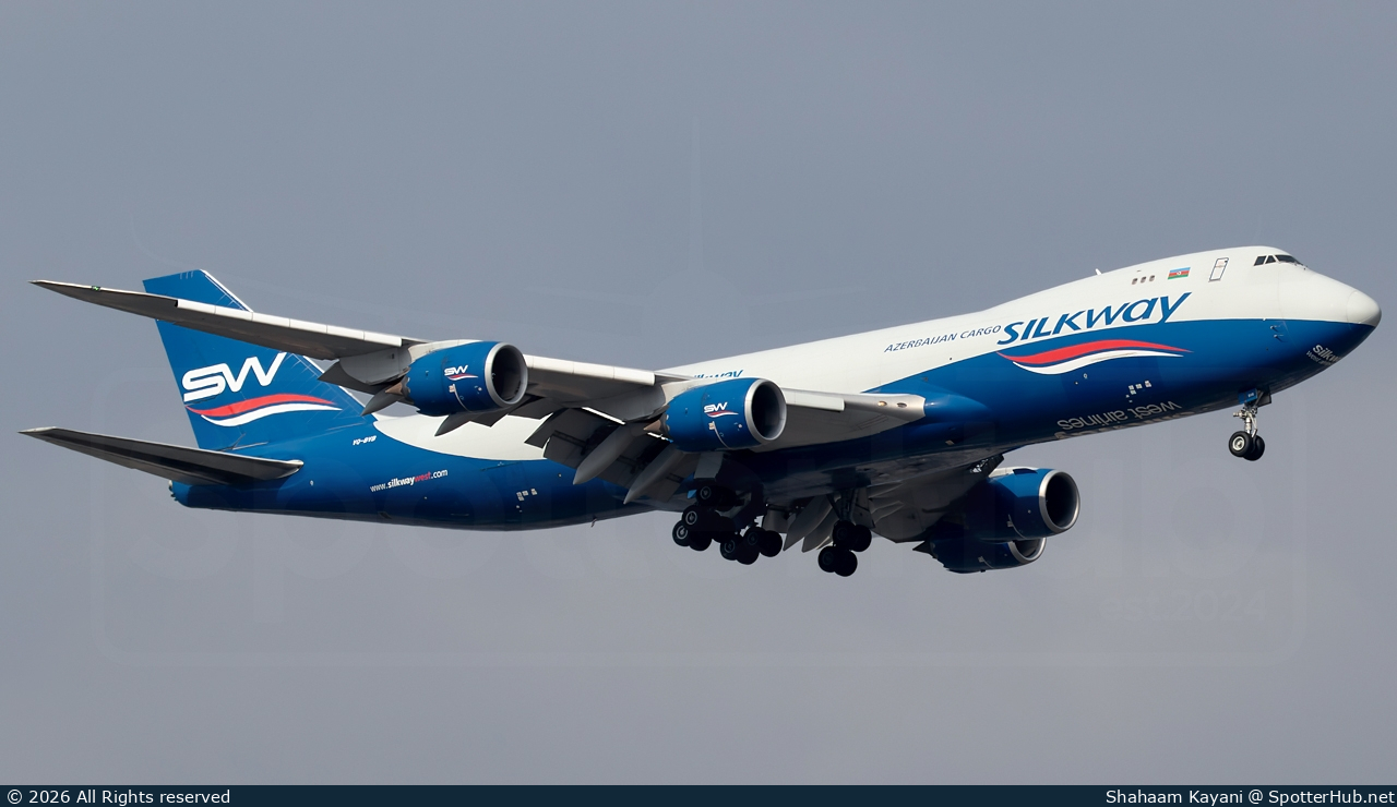 Photo of VQ-BVB - Boeing 747-83QF operated by Silk Way West Airlines