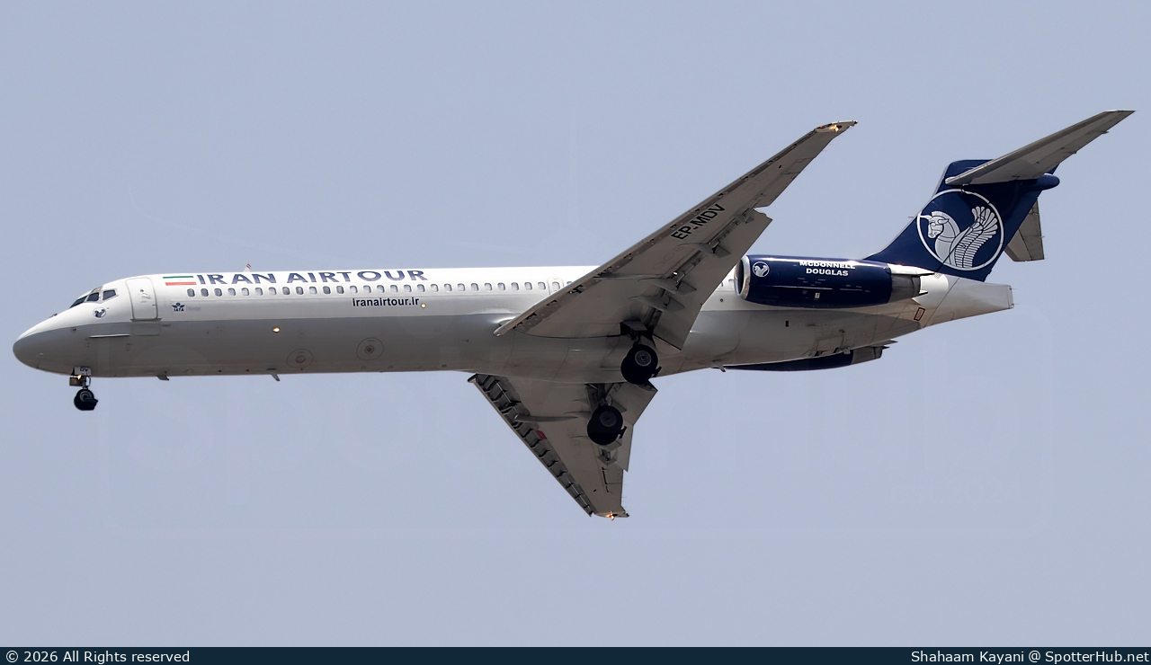 Photo of EP-MDV - McDonnell Douglas MD-87 operated by Iran Airtour