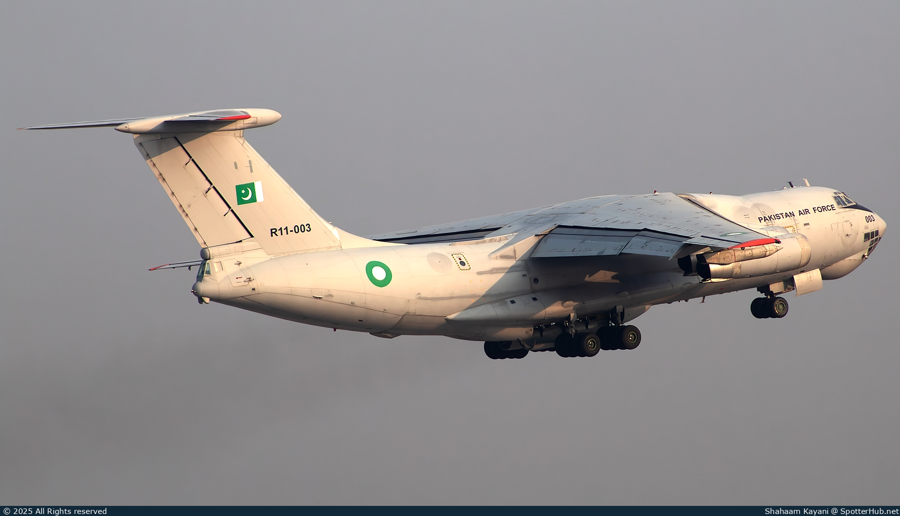 Photo of R11-003 - Ilyushin Il-78MP operated by Pakistan Air Force