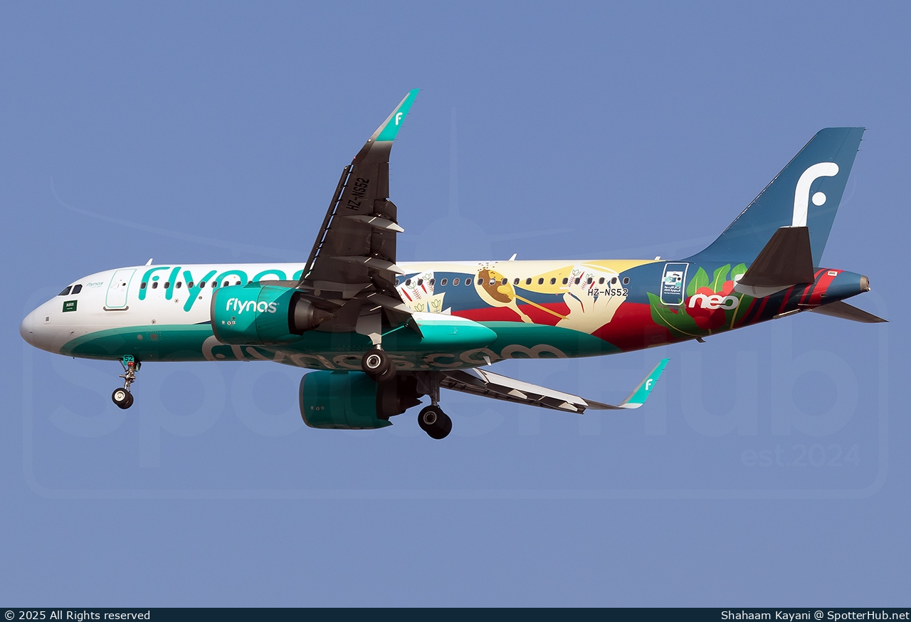 Photo of HZ-NS52 - Airbus A320-251N operated by Flynas
