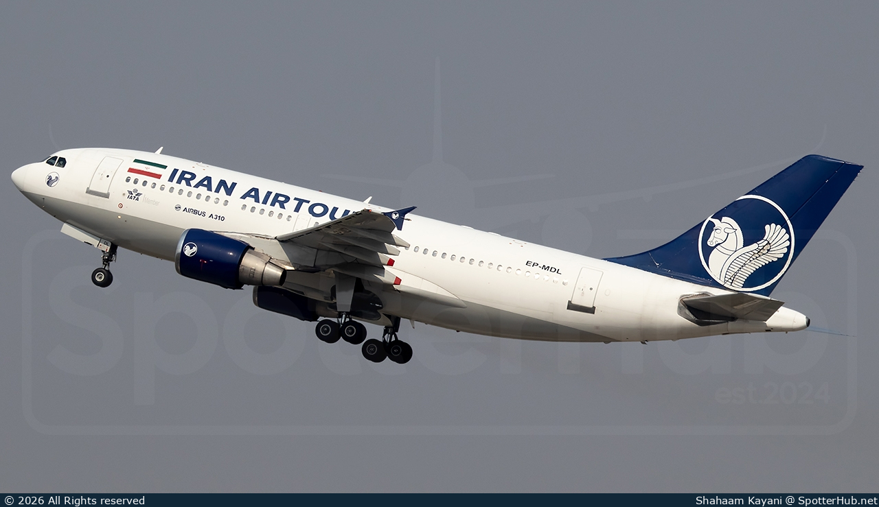 Photo of EP-MDL - Airbus A310-325 operated by Iran Airtour