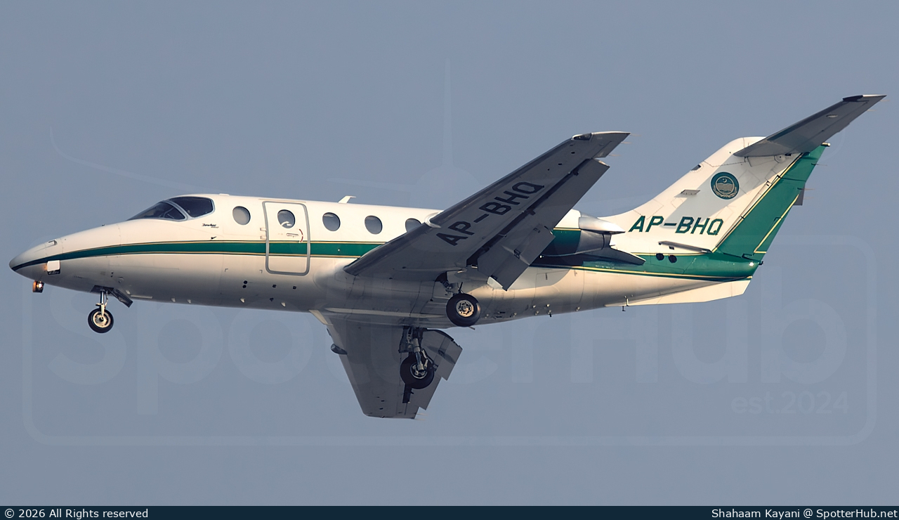 Photo of AP-BHQ - Hawker Beechcraft 400A operated by Government of Punjab [Pakistan]
