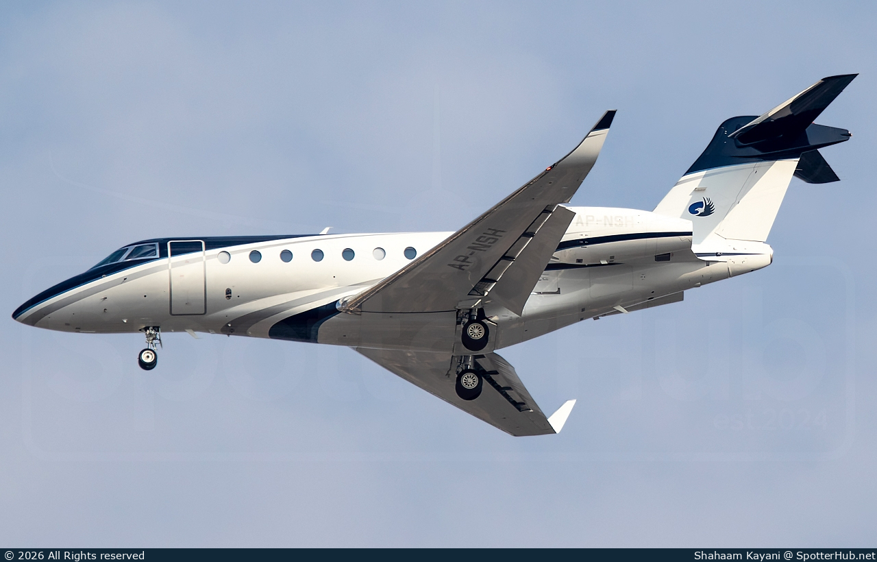 Photo of AP-NSH - Gulfstream G280 operated by Pakistan Aviators & Aviation