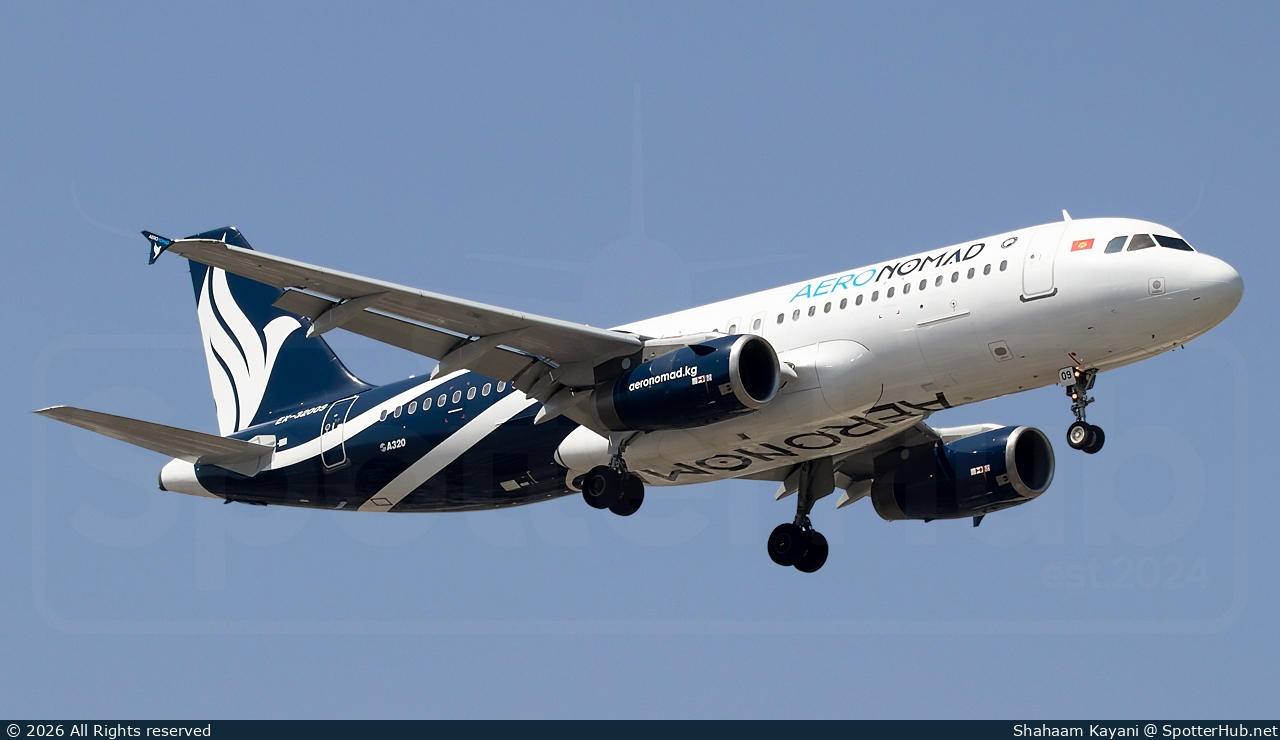 Photo of EX-32009 - Airbus A320-233 operated by Aero Nomad
