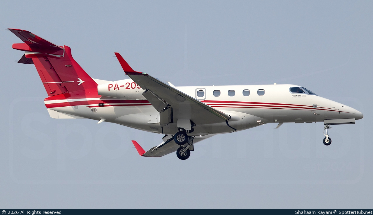 Photo of PA-2057 - Embraer Phenom 300E operated by Pakistan Army
