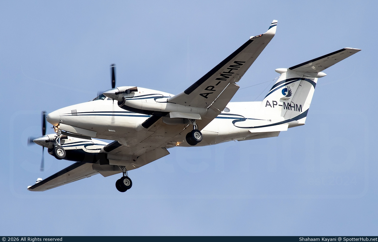 Photo of AP-MHM - Beechcraft B200 Super King Air operated by Pakistan Aviators & Aviation
