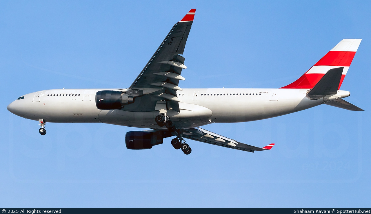 Photo of 9H-HFL - Airbus A330-223 operated by Hi Fly Malta