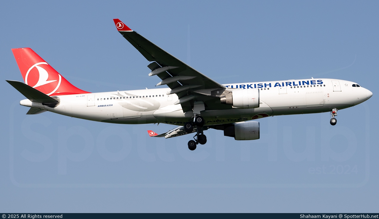 Photo of TC-LOH - Airbus A330-223 operated by Turkish Airlines
