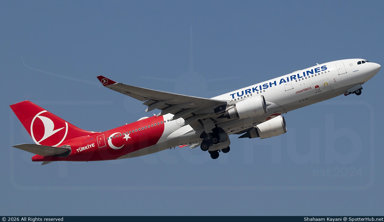 Photo of TC-JNB - Airbus A330-203 operated by Turkish Airlines