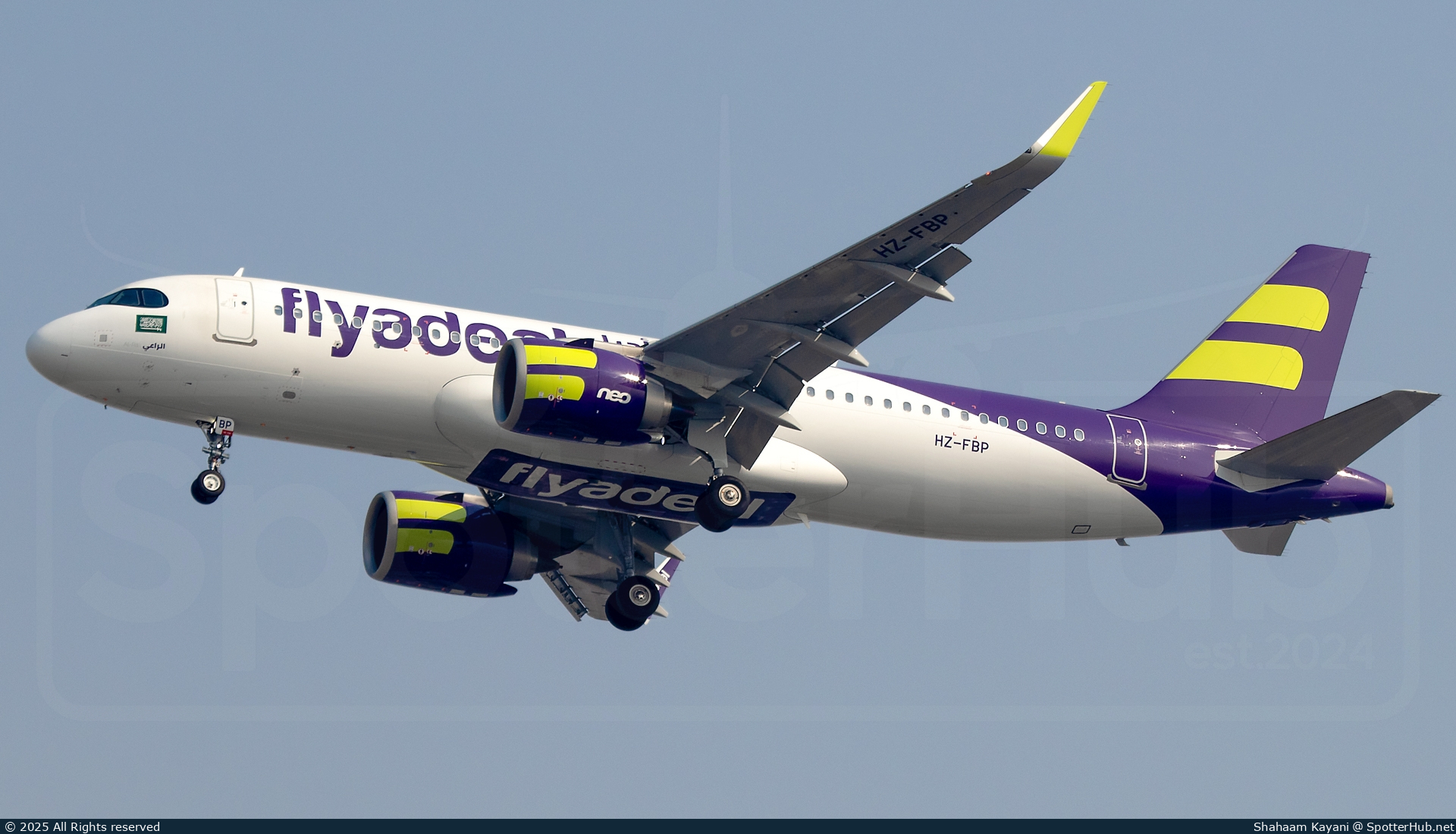 Photo of HZ-FBP - Airbus A320-251N operated by flyadeal