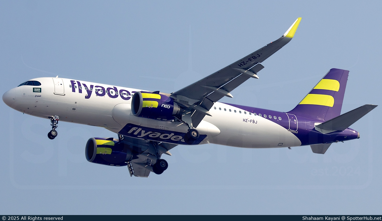 Photo of HZ-FBJ - Airbus A320-251N operated by flyadeal