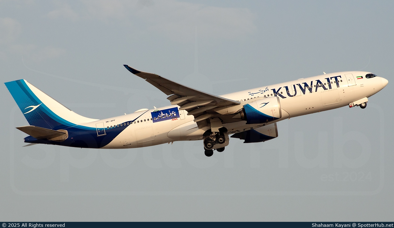 Photo of 9K-APF - Airbus A330-841 operated by Kuwait Airways