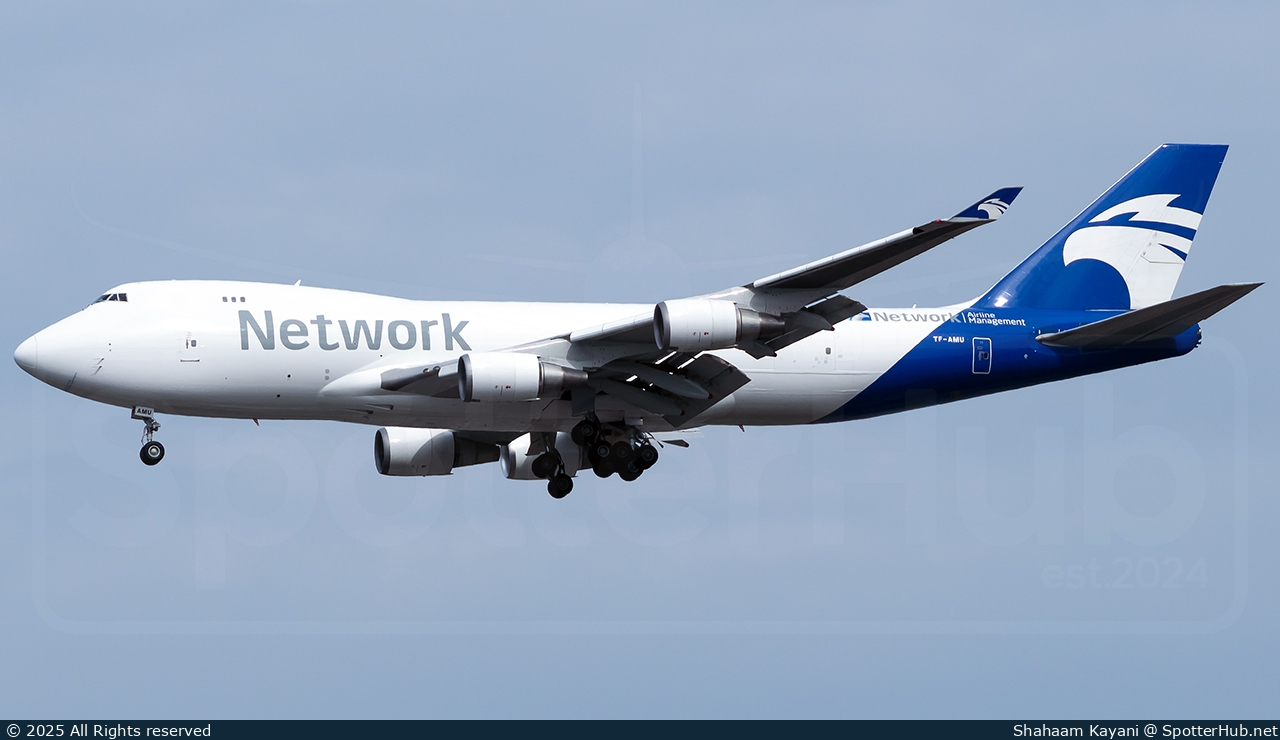 Photo of TF-AMU - Boeing 747-48EF operated by Network Aviation (opb Air Atlanta Icelandic)