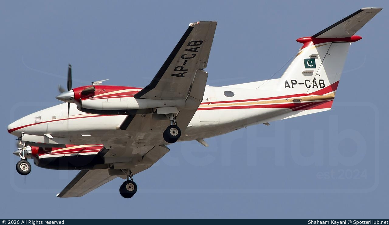 Photo of AP-CAB - Beechcraft B200 Super King Air operated by Pakistan Civil Aviation Department
