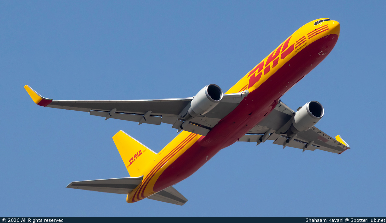 Photo of A9C-DHY - Boeing 767-323(ER)(BCF) operated by DHL International Aviation