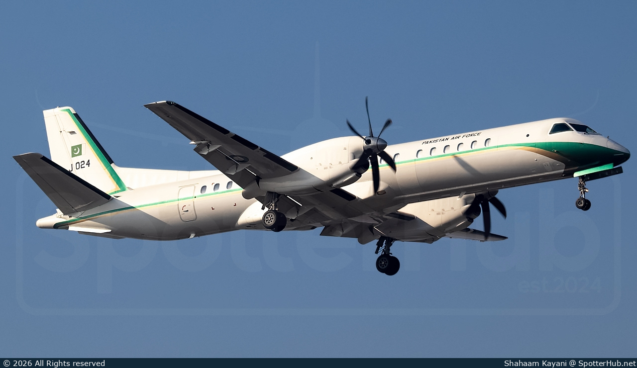 Photo of J-024 - Saab 2000 operated by Pakistan Air Force