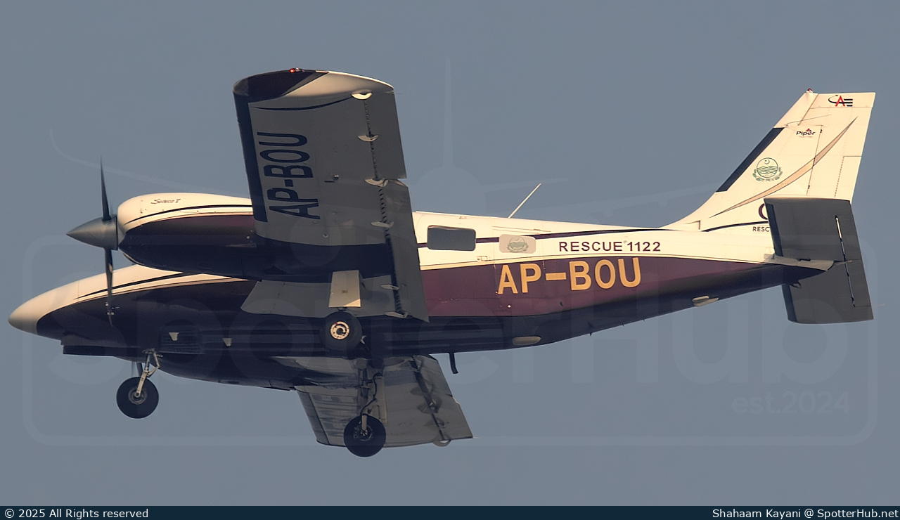 Photo of AP-BOU - Piper PA-34-220T Seneca V operated by Government of Punjab [Pakistan]