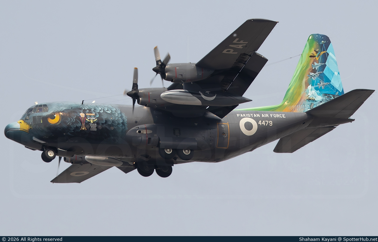 Photo of 4479 - Lockheed C-130H Hercules operated by Pakistan Air Force