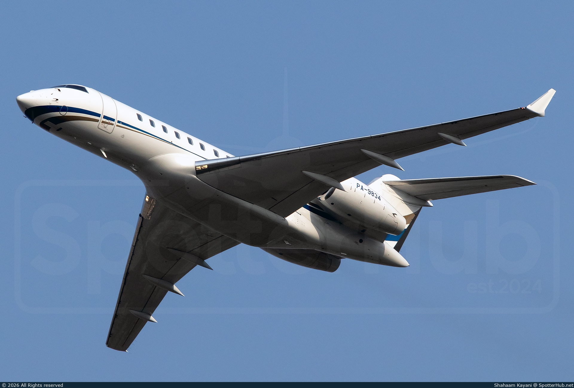 Photo of PA-9834 - Bombardier Global 5000 operated by Government of Pakistan