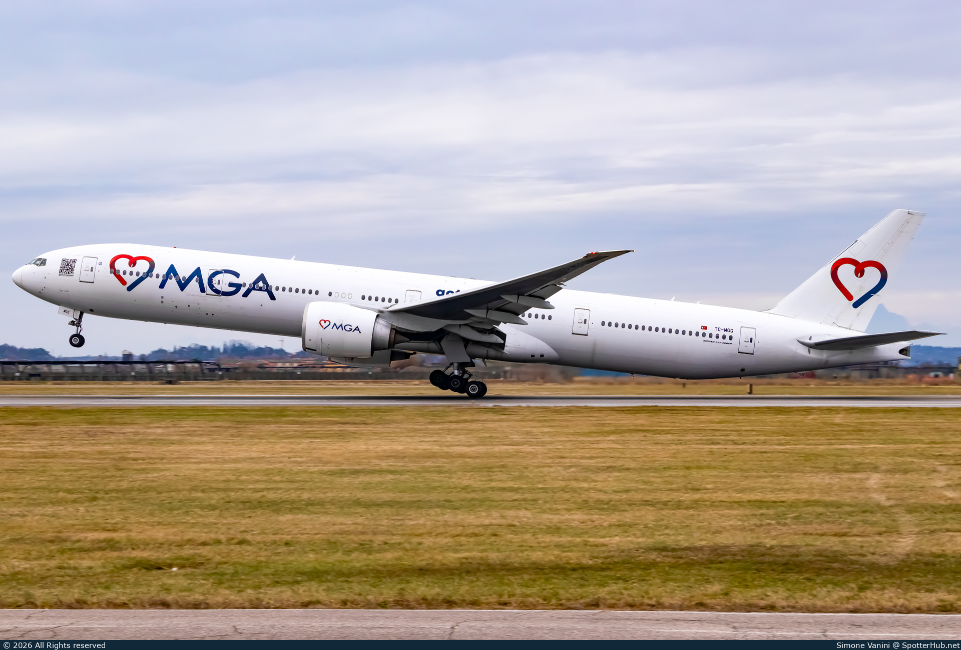 Photo of TC-MGG - Boeing 777-3ZG(ER) operated by Mavi Gök Airlines
