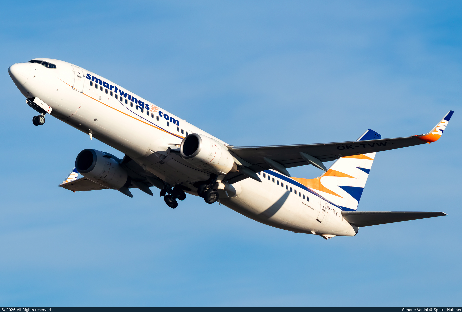 Photo of OK-TVW - Boeing 737-86Q operated by SmartWings