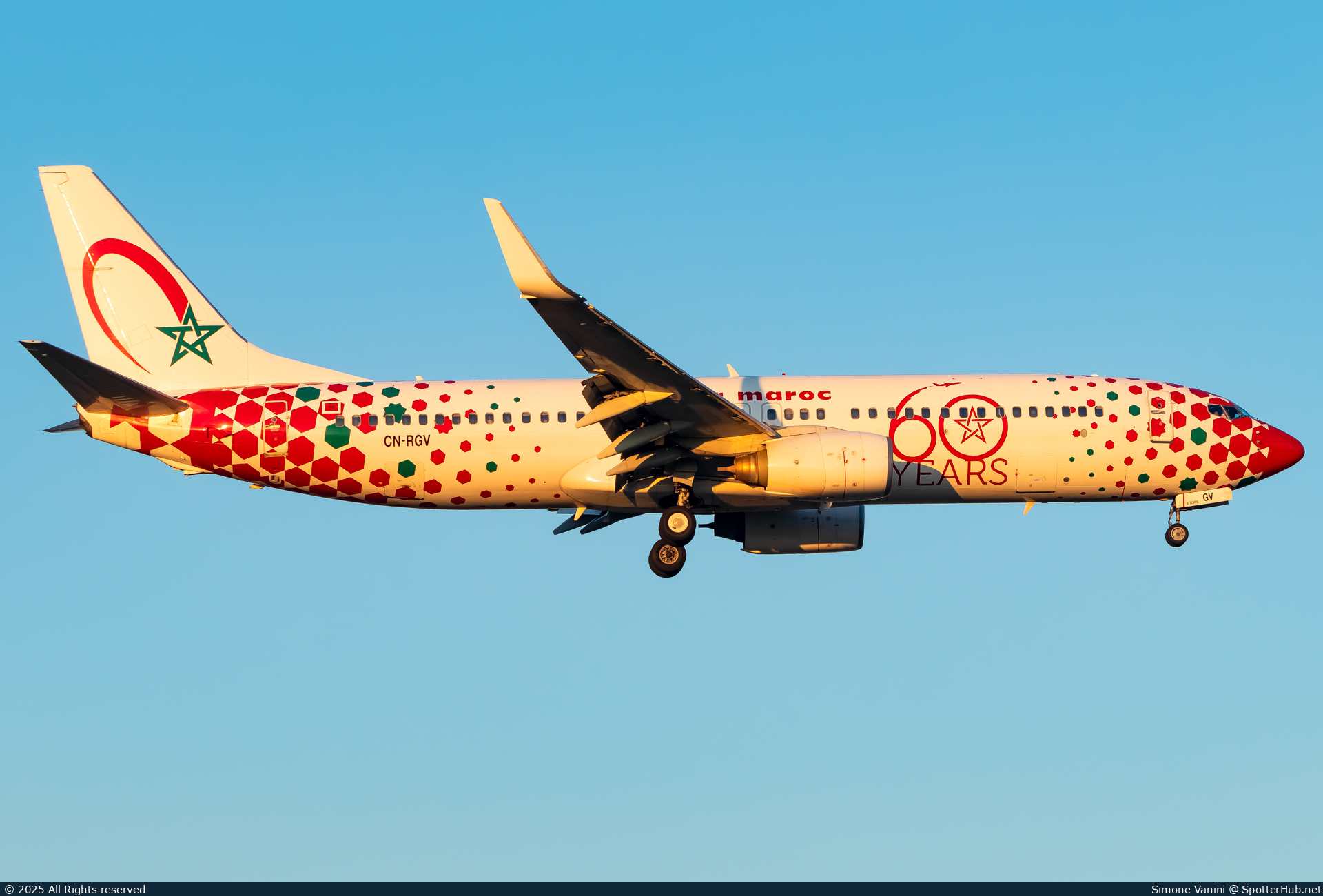 Photo of CN-RGV - Boeing 737-85P operated by Royal Air Maroc