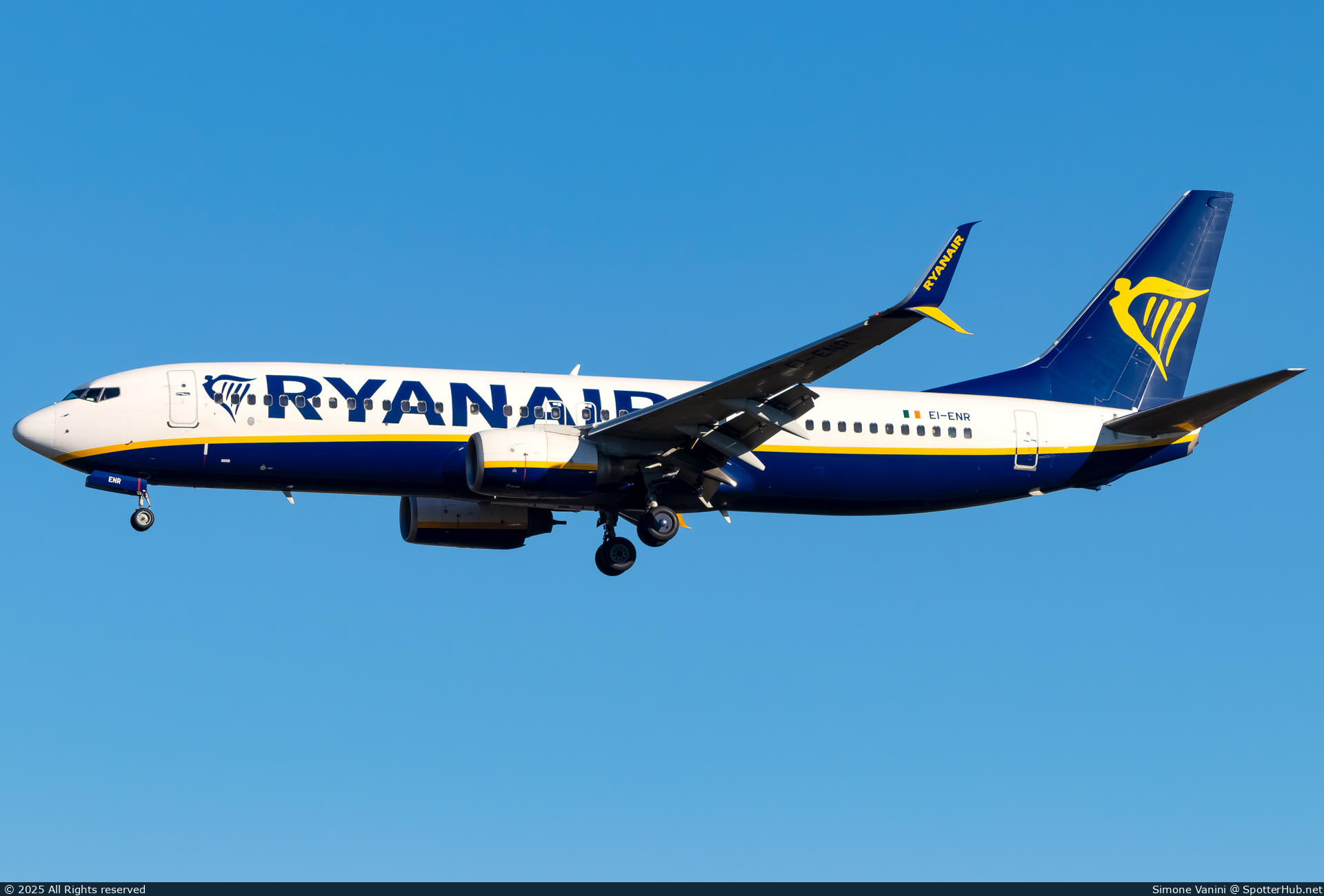 Photo of EI-ENR - Boeing 737-8AS operated by Ryanair