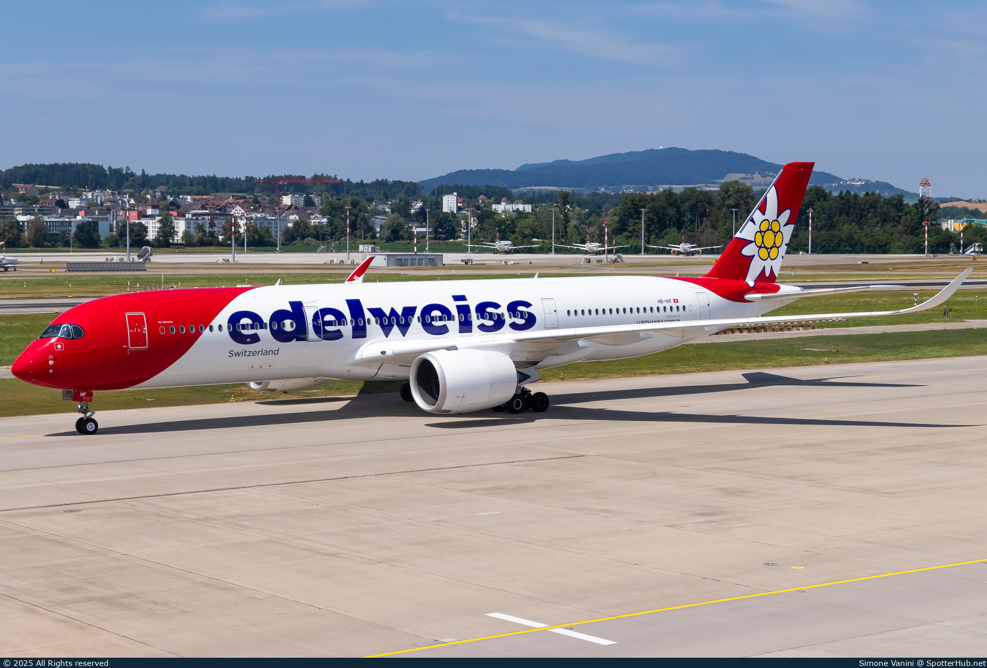 Photo of HB-IHF - Airbus A350-941 operated by Edelweiss Air