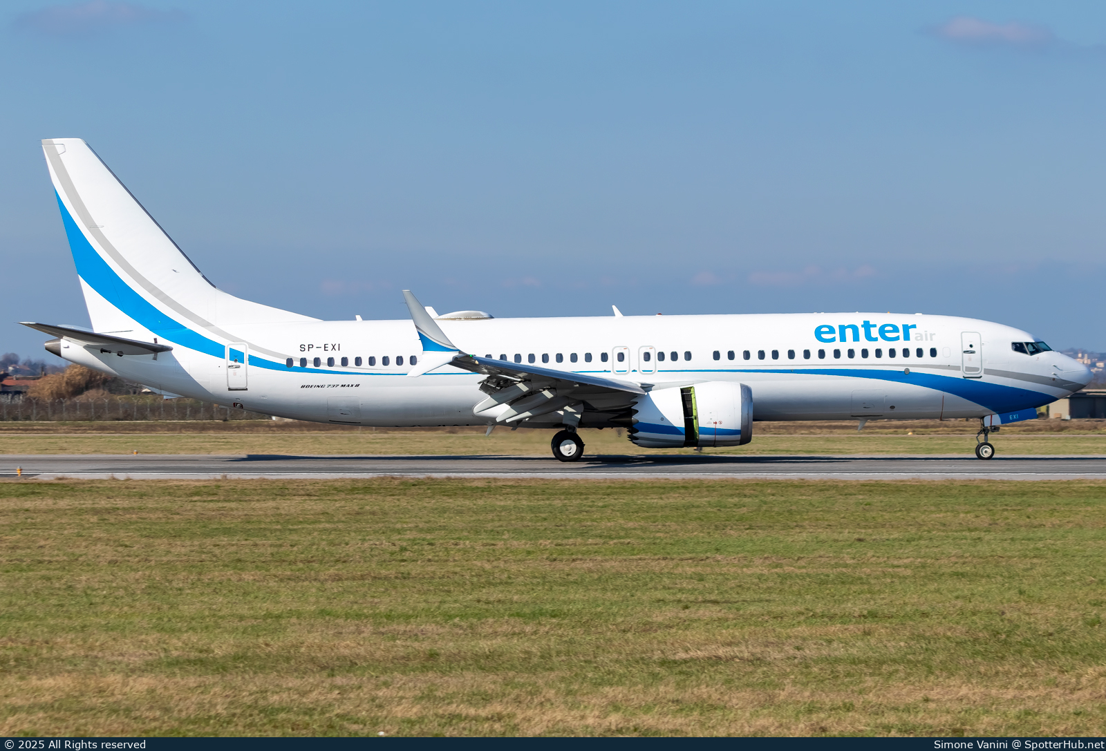 Photo of SP-EXI - Boeing 737 MAX 8 operated by Enter Air