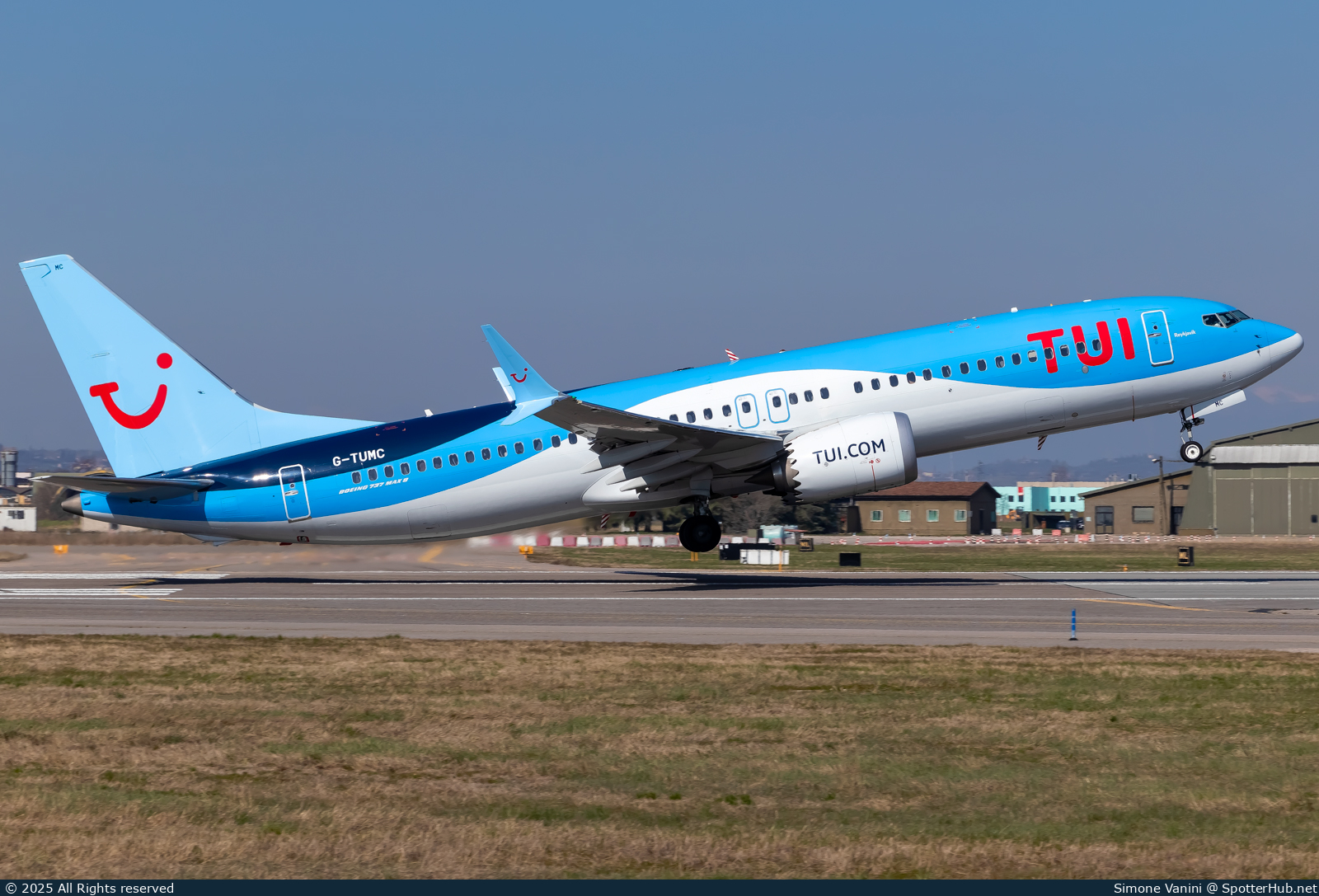 Photo of G-TUMC - Boeing 737 MAX 8 operated by TUI Airways