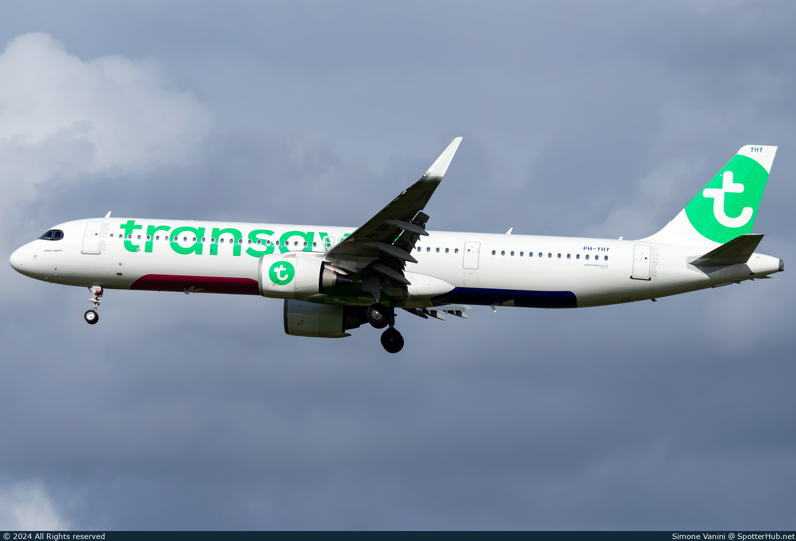 Photo of PH-YHY - Airbus A321-251NX operated by Transavia