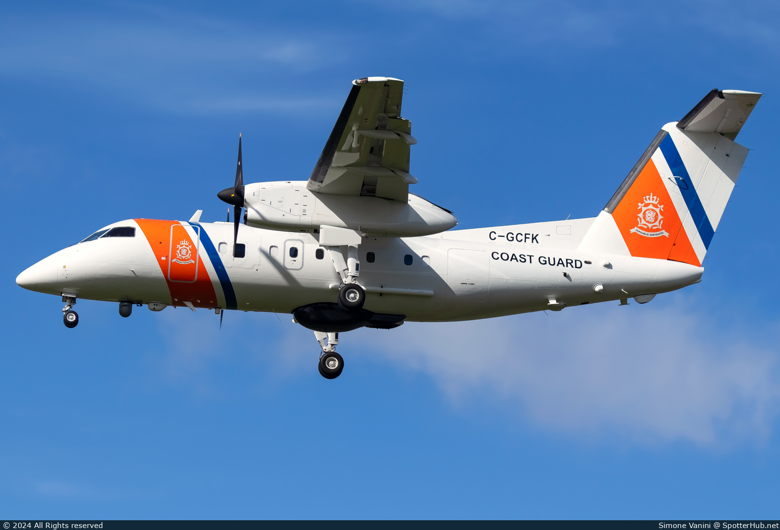 Photo of C-GCFK - De Havilland Canada DHC-8-102 Dash 8 operated by Dutch Coast Guard - Kustwacht