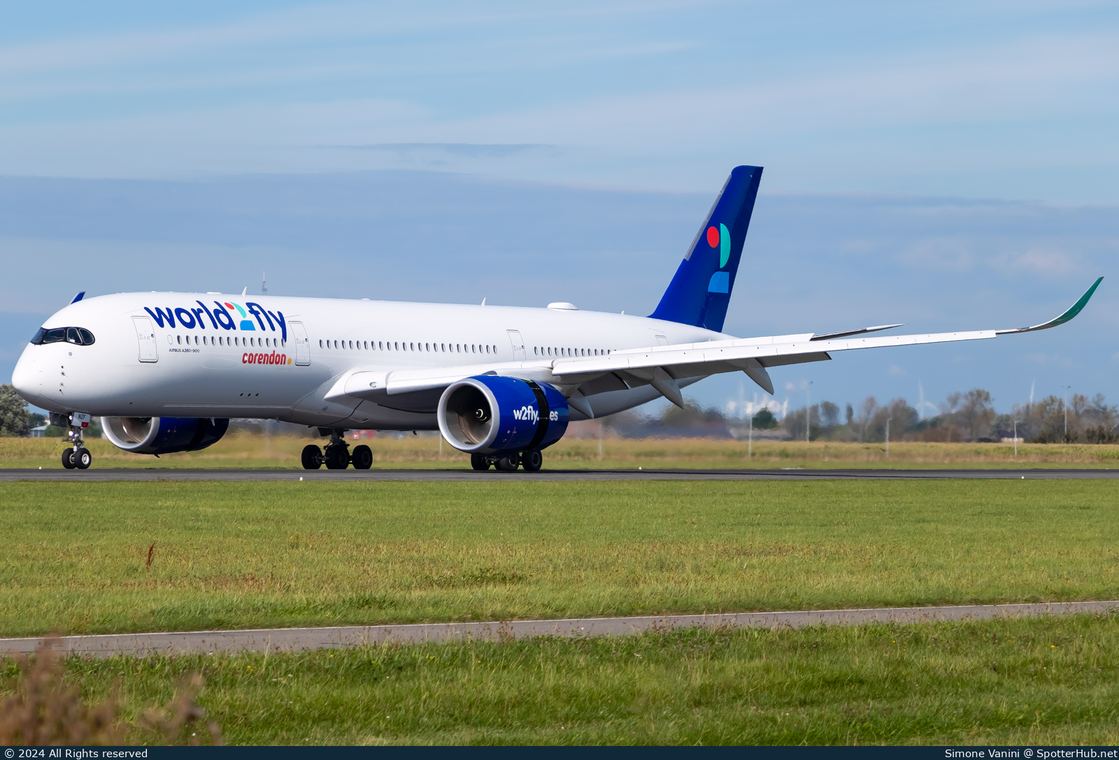 Photo of EC-NZF - Airbus A350-941 operated by Corendon Dutch Airlines (opb World2Fly)