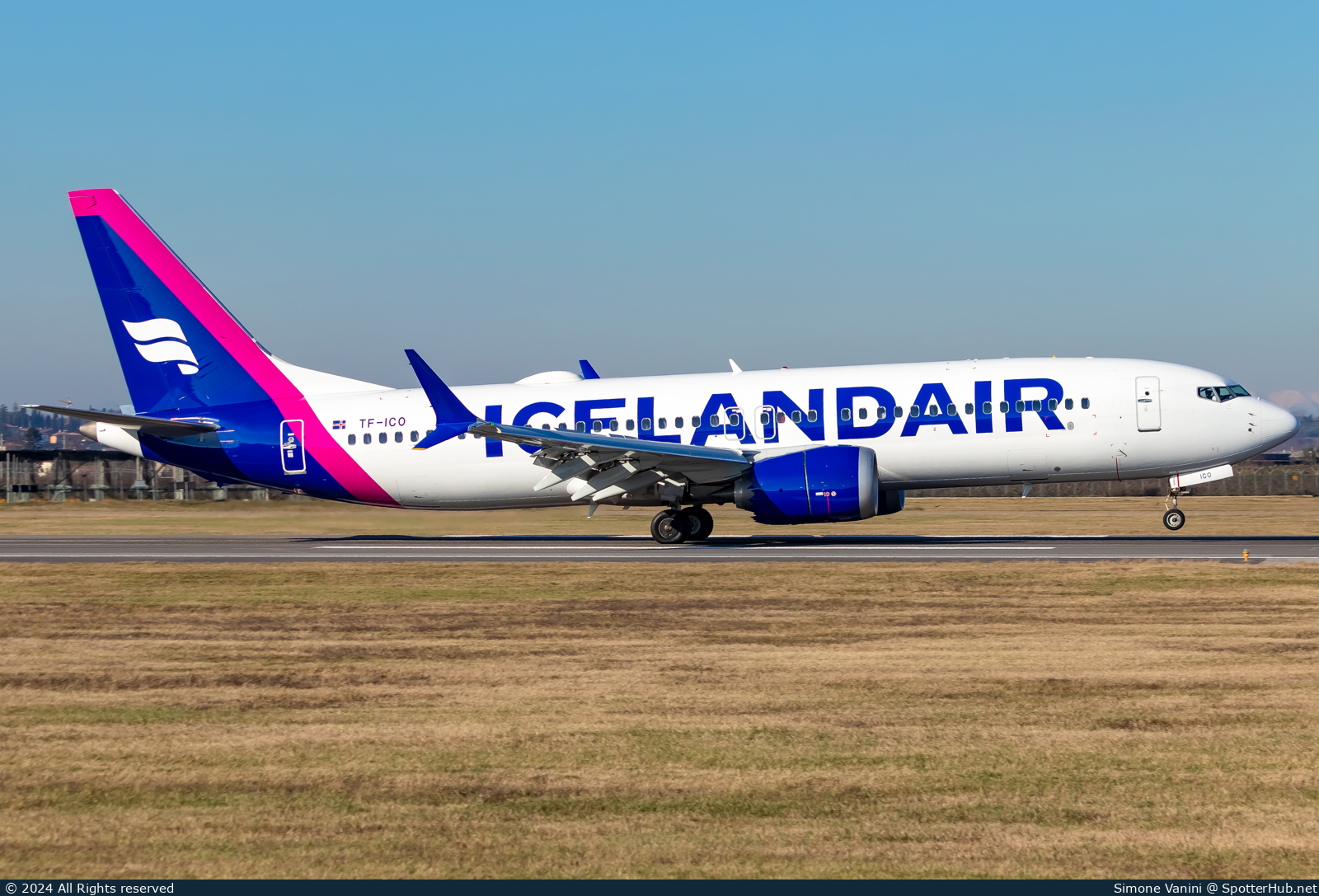 Photo of TF-ICO - Boeing 737 MAX 8 operated by Icelandair