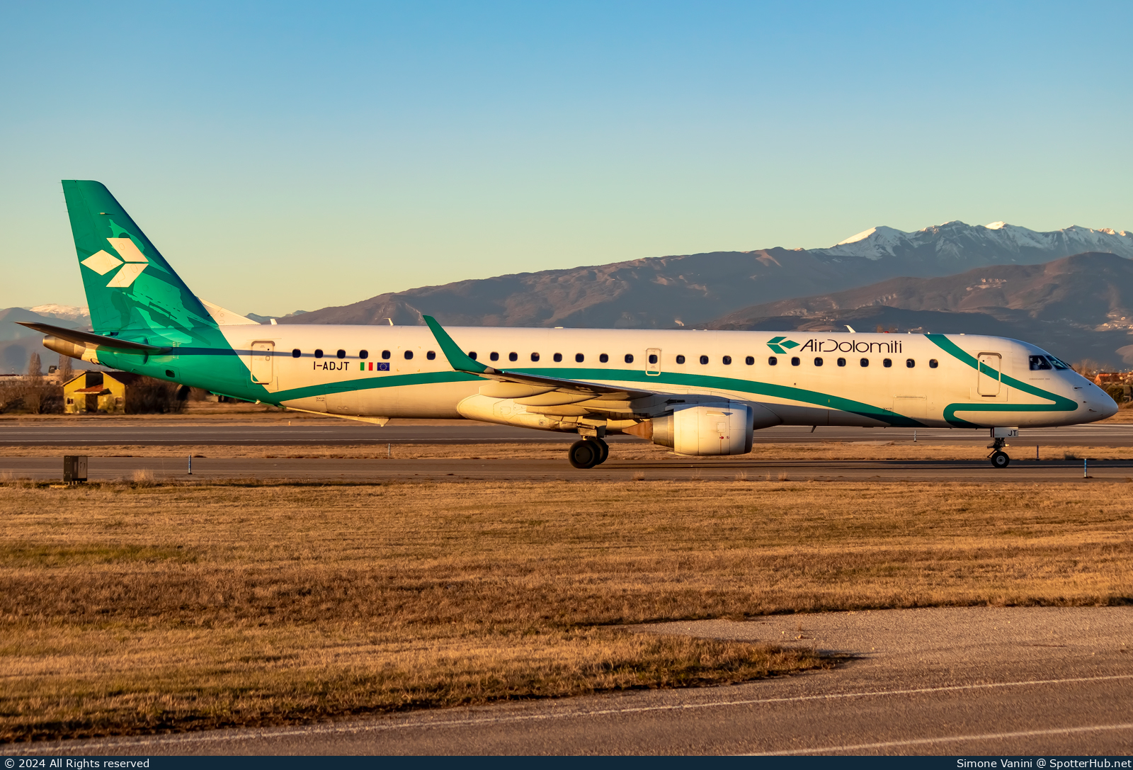 Photo of I-ADJT - Embraer ERJ-195LR operated by Air Dolomiti