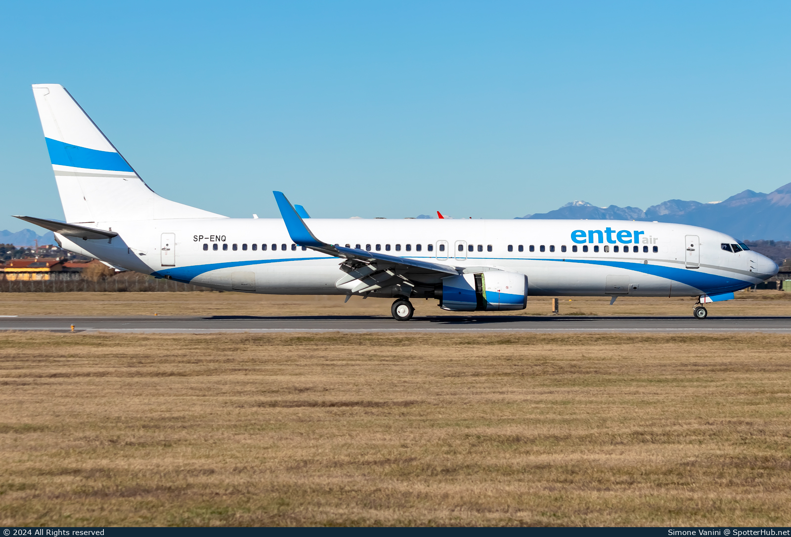 Photo of SP-ENQ - Boeing 737-85R operated by Enter Air