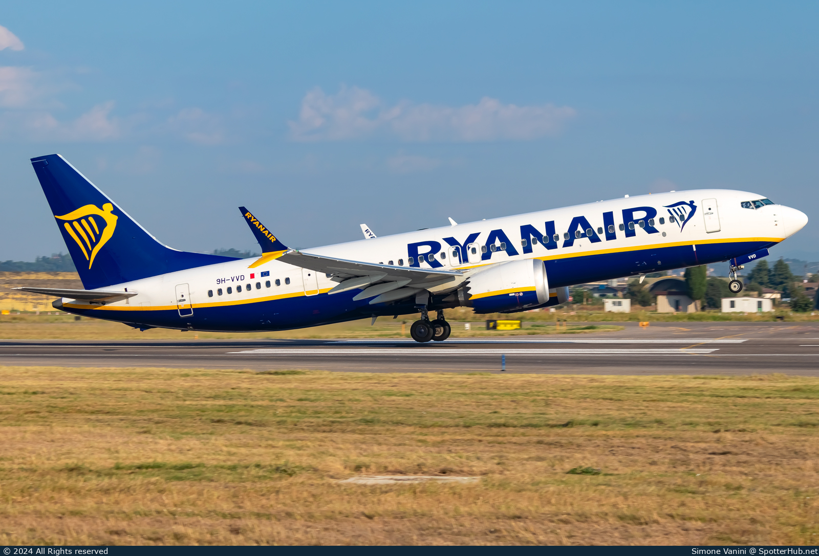 Photo of 9H-VVD - Boeing 737 MAX 8-200 operated by Ryanair (opb Malta Air)