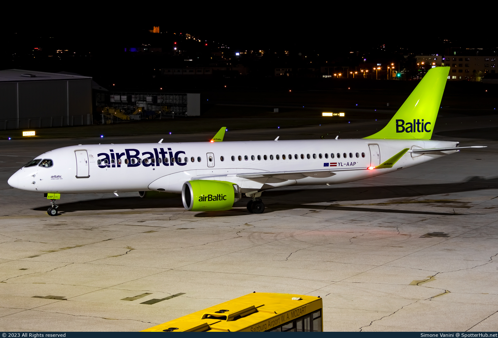 Photo of YL-AAP - Airbus A220-300 operated by airBaltic