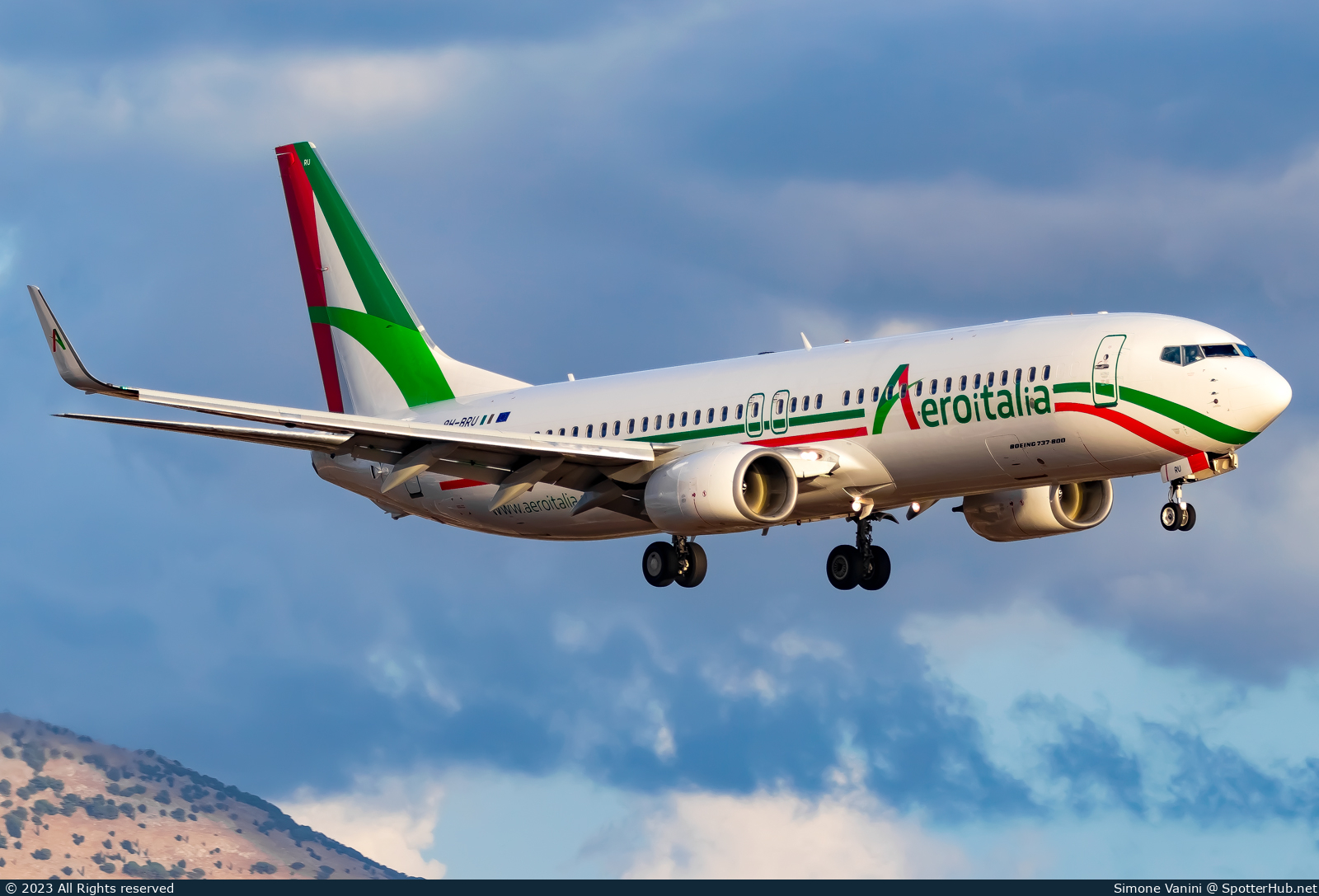 Photo of 9H-BRU - Boeing 737-8JP operated by Aeroitalia