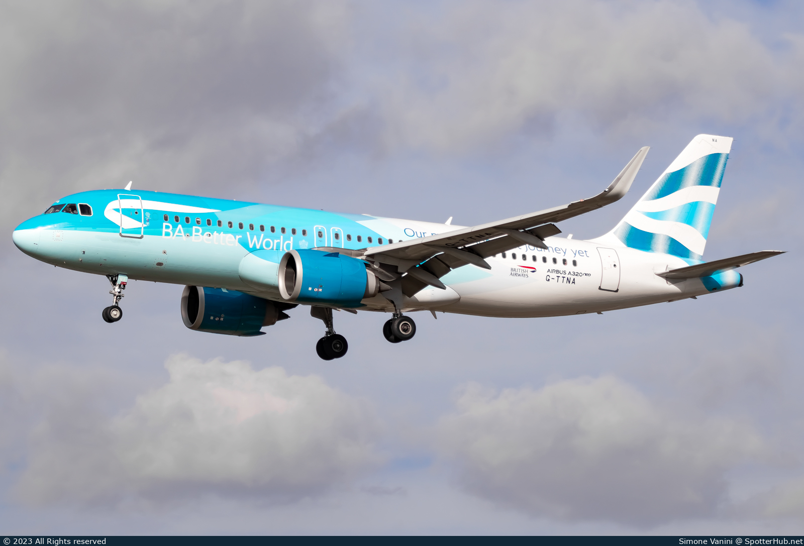Photo of G-TTNA - Airbus A320-251N operated by British Airways