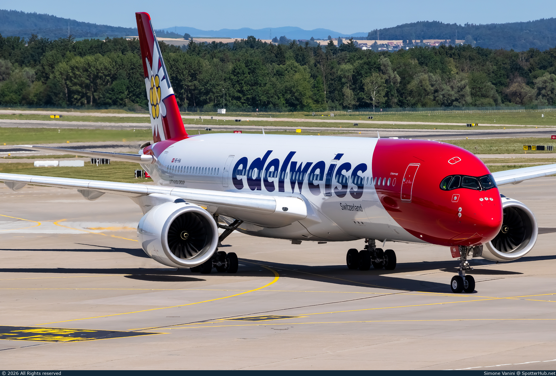 Photo of HB-IHA - Airbus A350-941 operated by Edelweiss Air