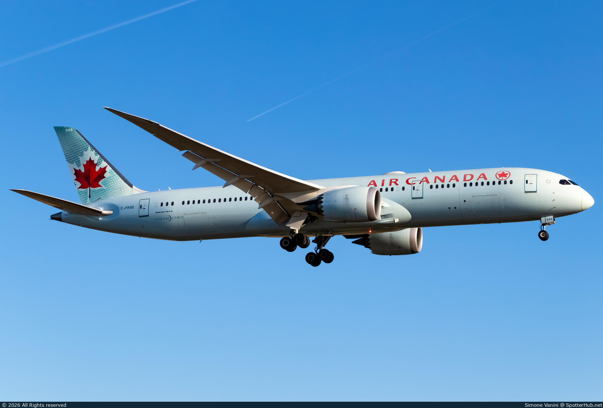 Photo of C-FRSE - Boeing 787-9 Dreamliner operated by Air Canada
