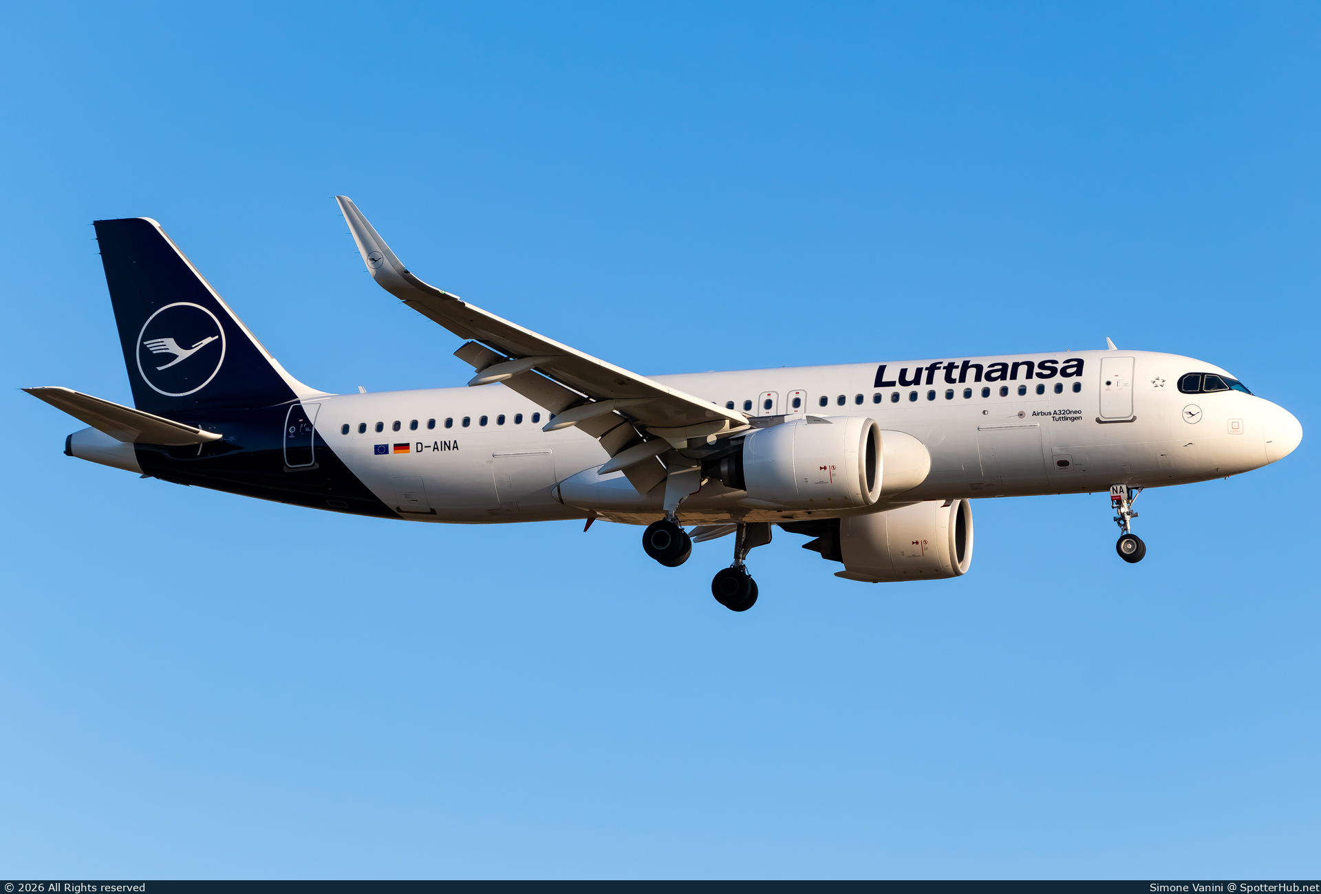 Photo of D-AINA - Airbus A320-271N operated by Lufthansa