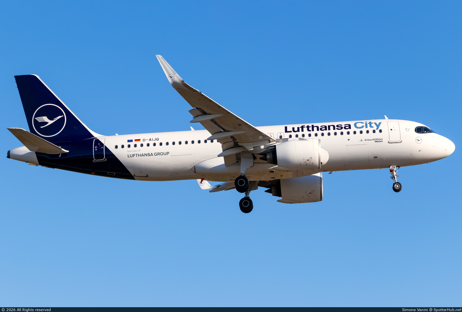 Photo of D-AIJQ - Airbus A320-271N operated by Lufthansa City Airlines
