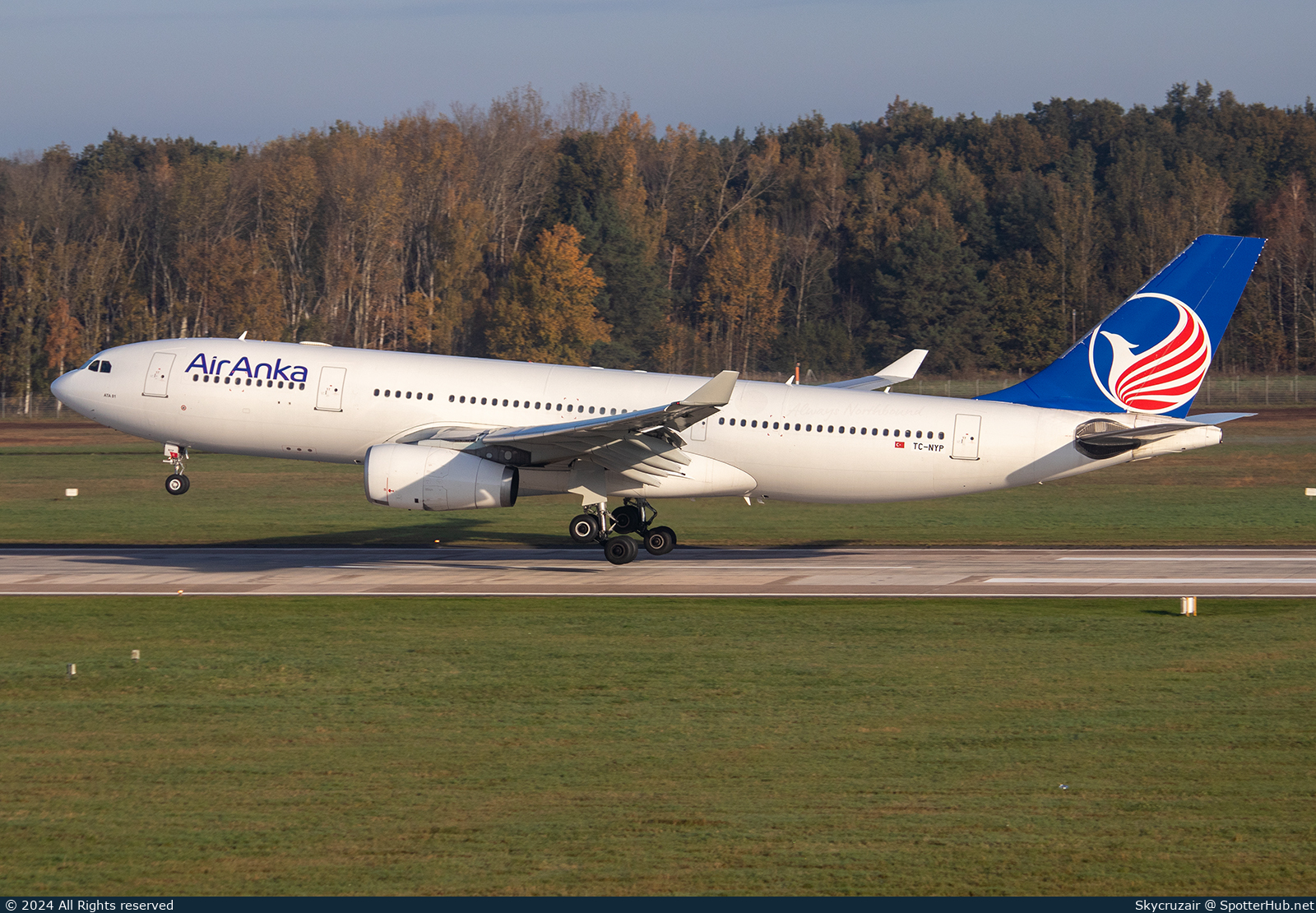 Photo of TC-NYP - Airbus A330-243 operated by Air Anka