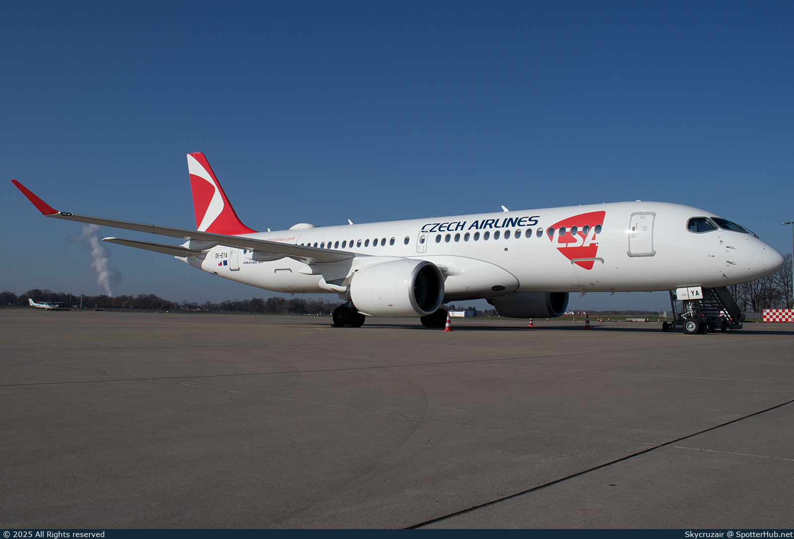 Photo of OK-EYA - Airbus A220-300 operated by CSA Czech Airlines (opb SmartWings)