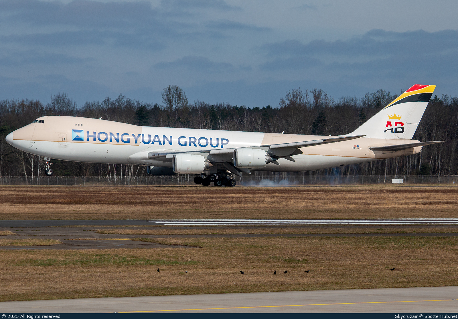 Photo of OE-LFD - Boeing 747-87UF operated by Hongyuan Group (opb Air Belgium)
